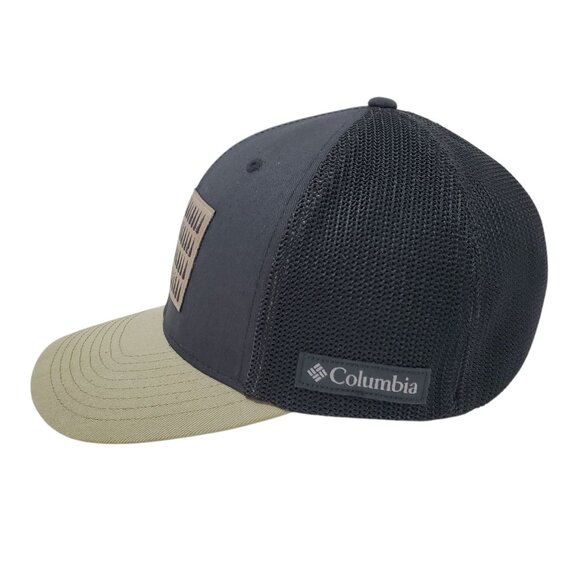 Columbia PFG American Flag Pine Tree Mesh Flex Fit Cap Hat Stretch Fitted S/M - Picture 2 of 10